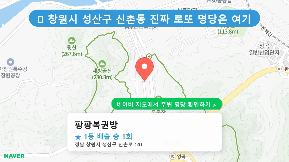 팡팡복권방 네이버 지도