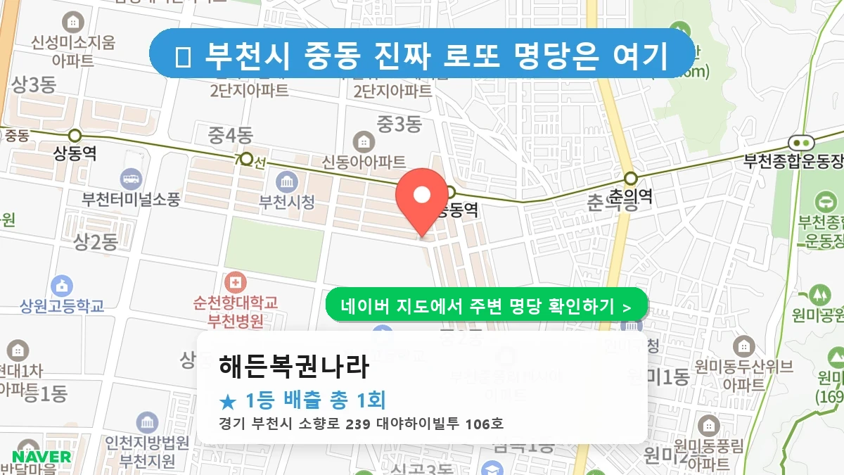 해든복권나라 네이버 지도