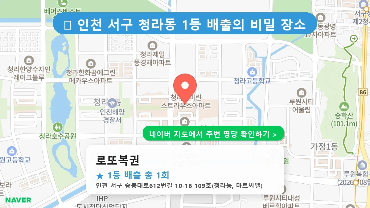 로또복권 네이버 지도