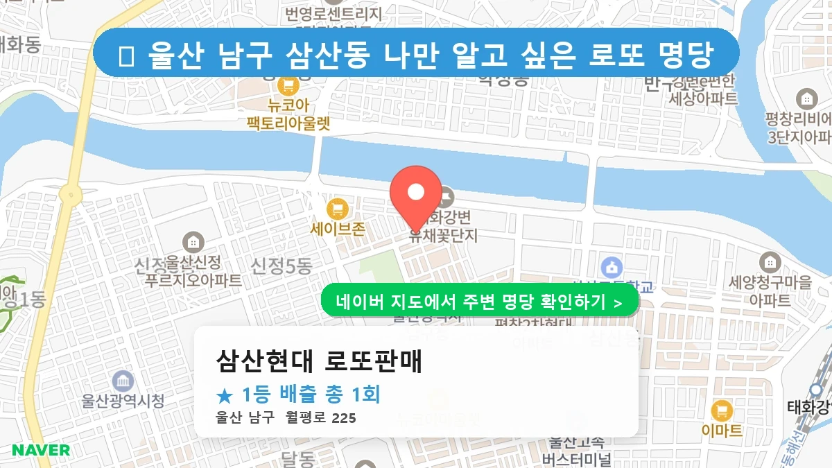 삼산현대 로또판매 네이버 지도