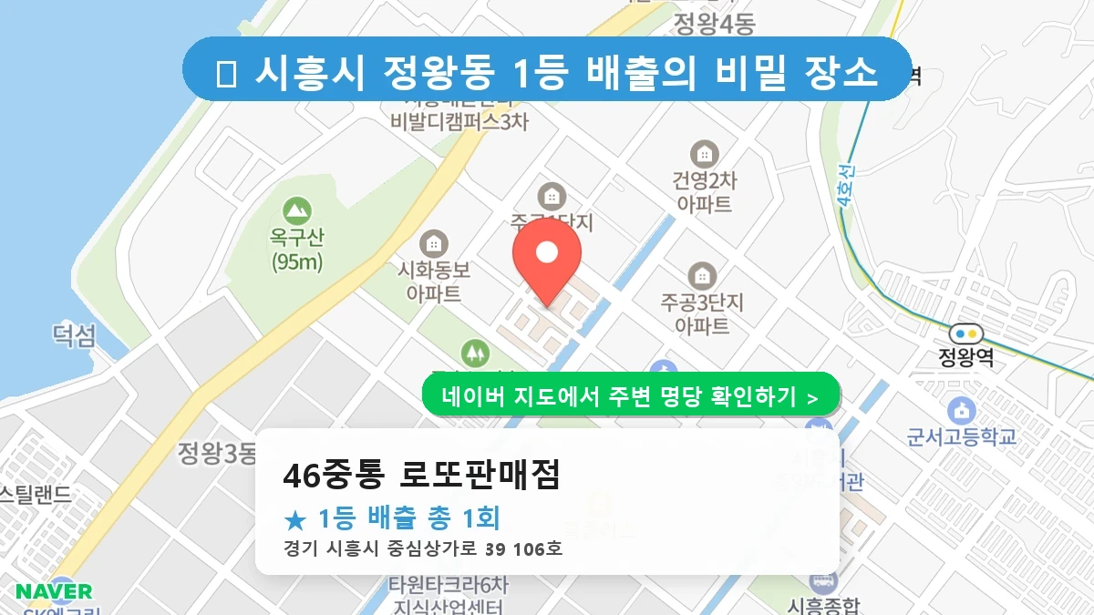 46중통 로또판매점 네이버 지도