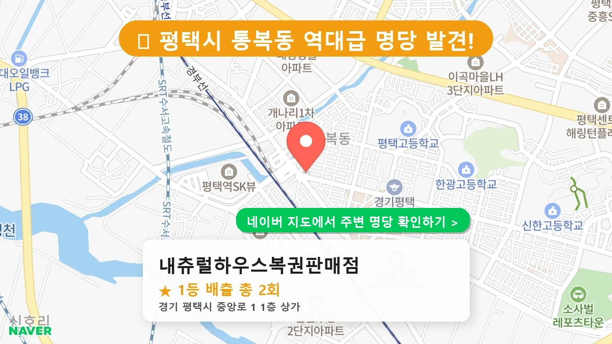 내츄럴하우스복권판매점 네이버 지도