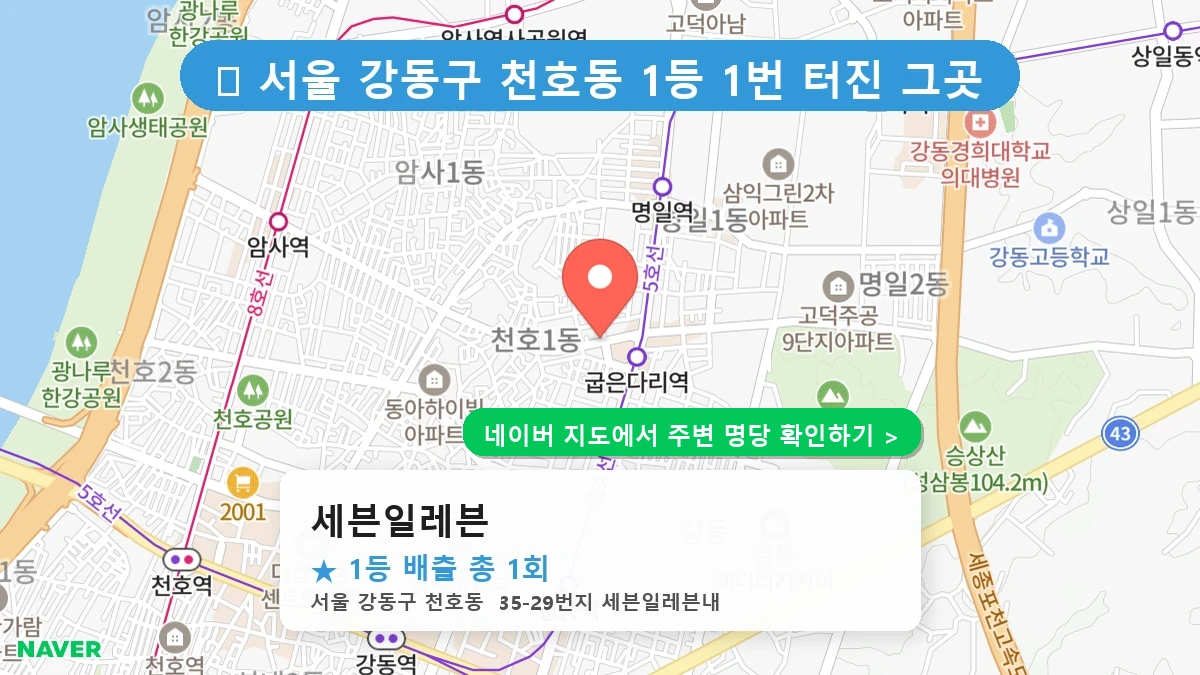 세븐일레븐 네이버 지도