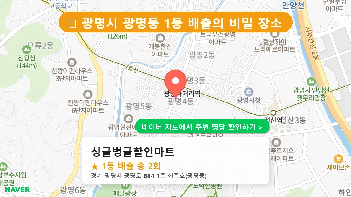싱글벙글할인마트 네이버 지도