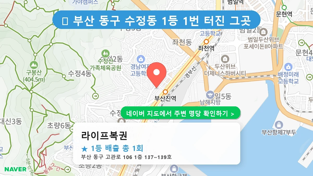 라이프복권 네이버 지도
