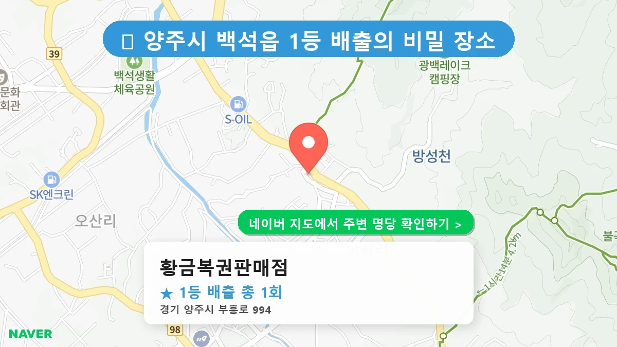 황금복권판매점 네이버 지도