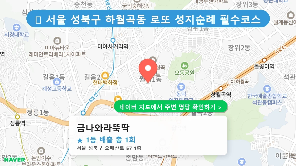 금나와라뚝딱 네이버 지도