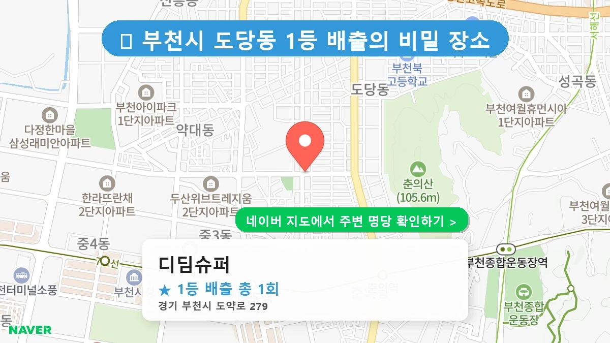 디딤슈퍼 네이버 지도