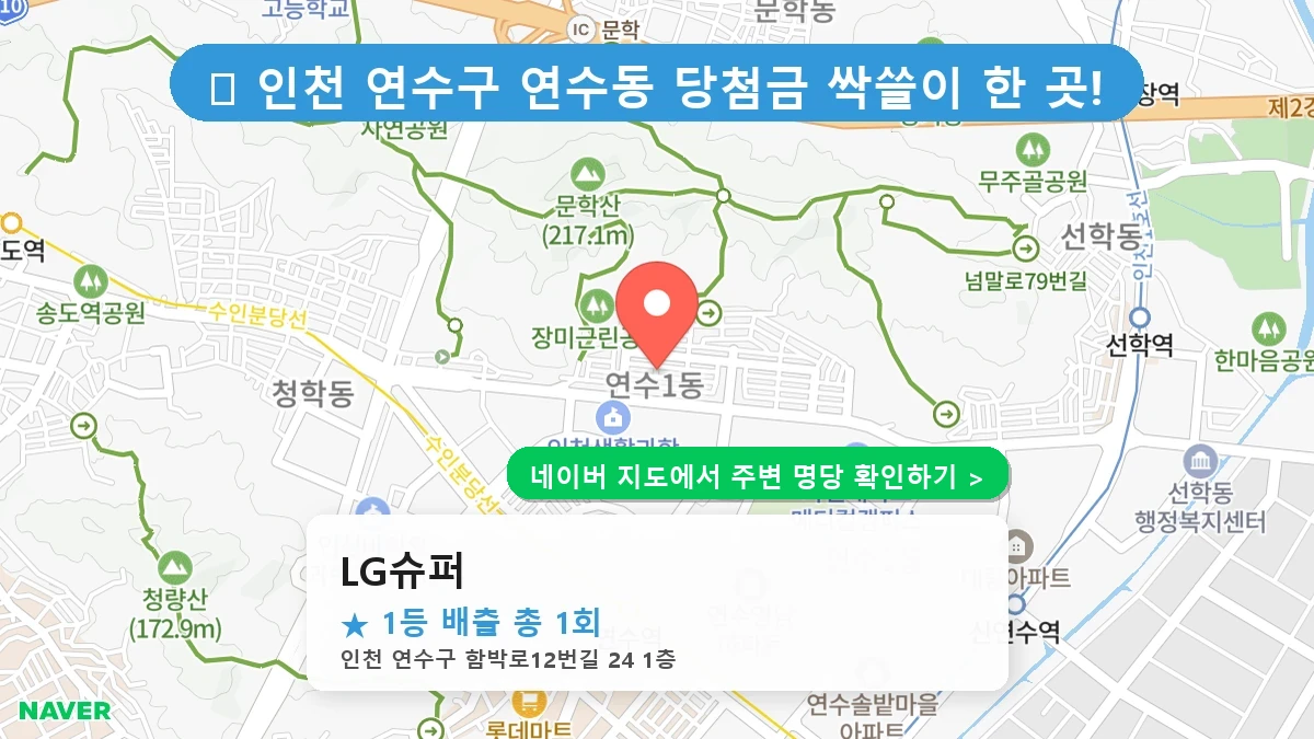 LG슈퍼 네이버 지도