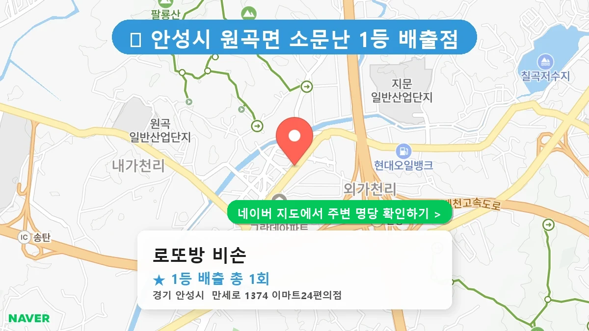 로또방 비손 네이버 지도