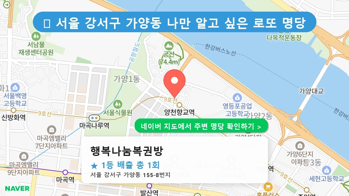 행복나눔복권방 네이버 지도