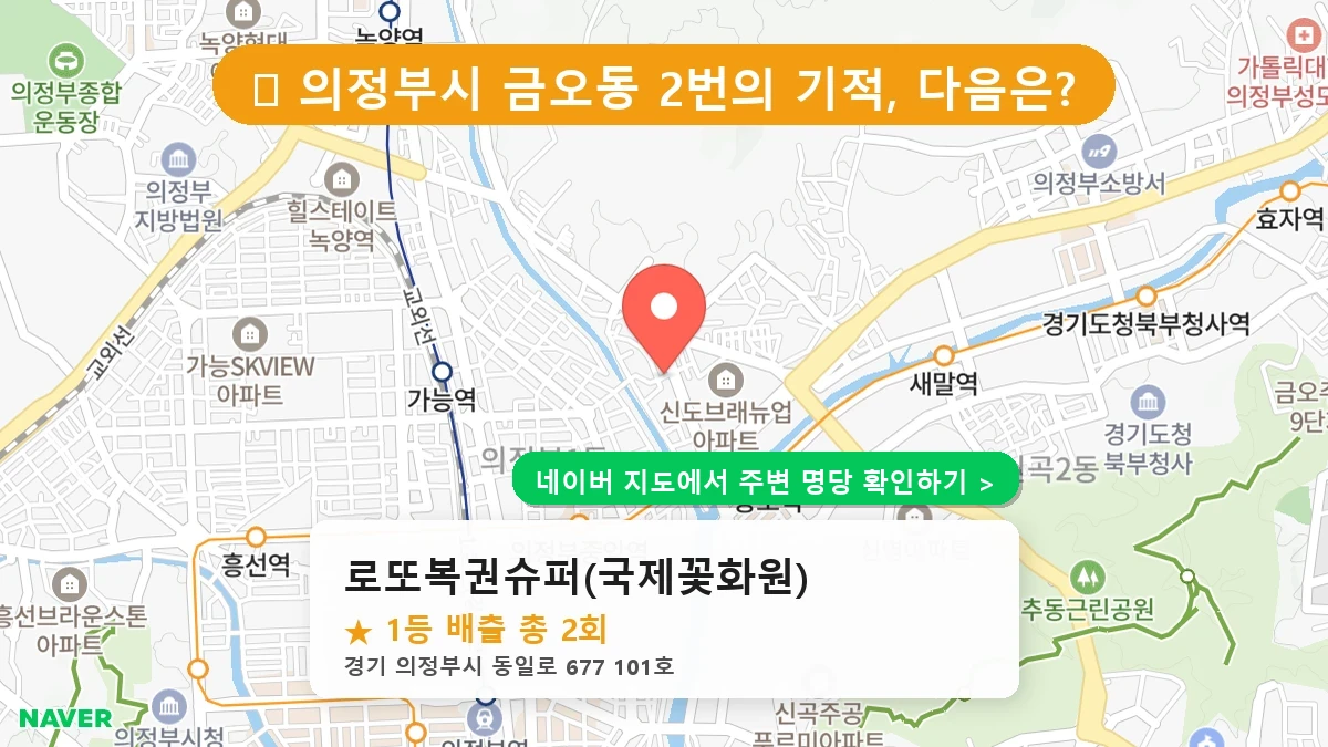 로또복권슈퍼(국제꽃화원) 네이버 지도
