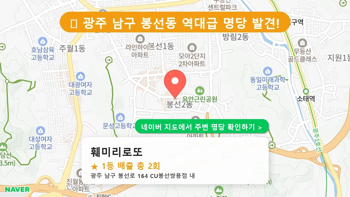 훼미리로또 네이버 지도