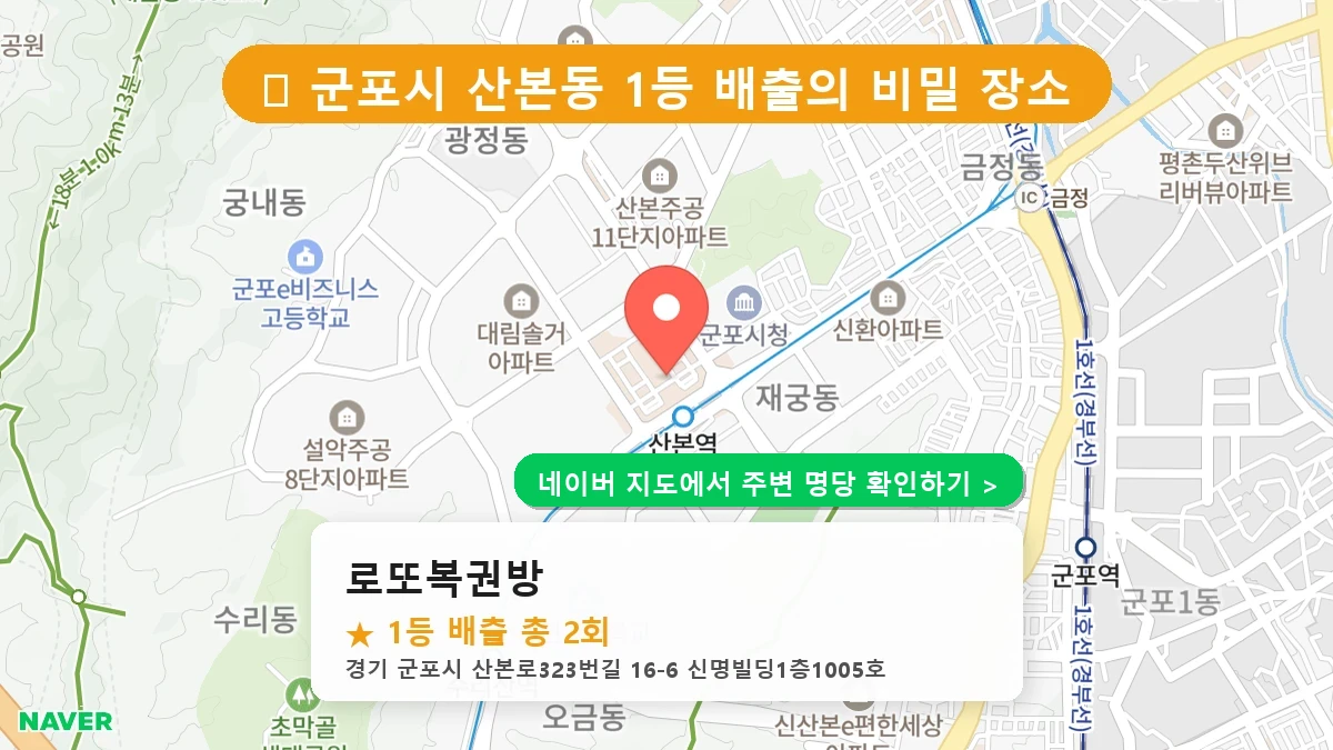 로또복권방 네이버 지도