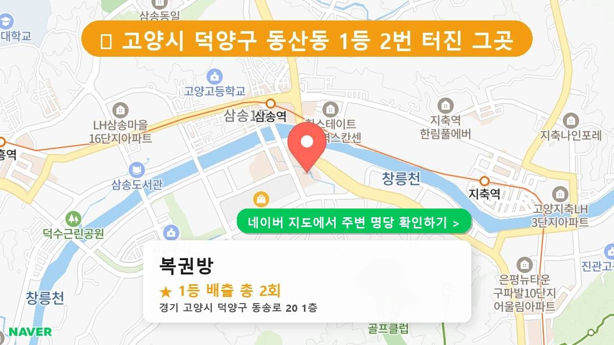 복권방 네이버 지도