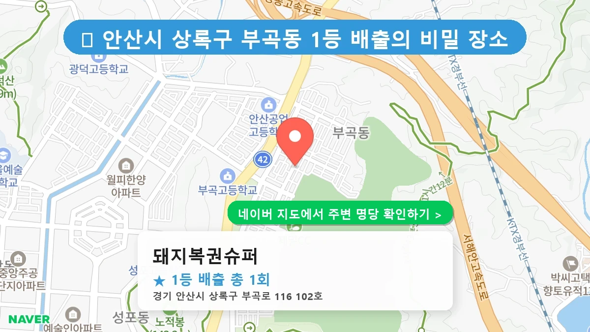 돼지복권슈퍼 네이버 지도