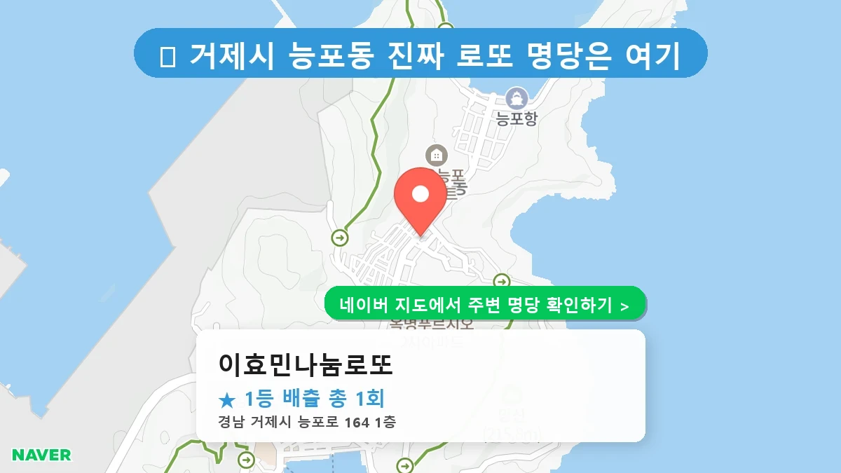 이효민나눔로또 네이버 지도