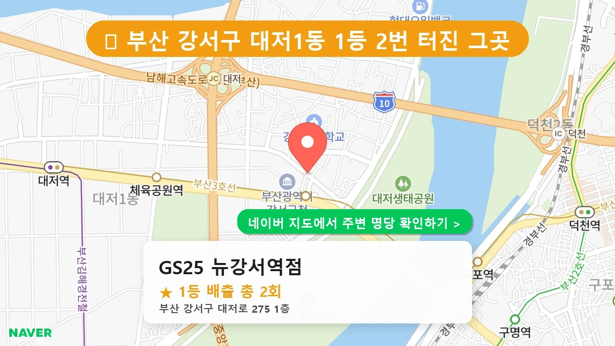 GS25 뉴강서역점 네이버 지도