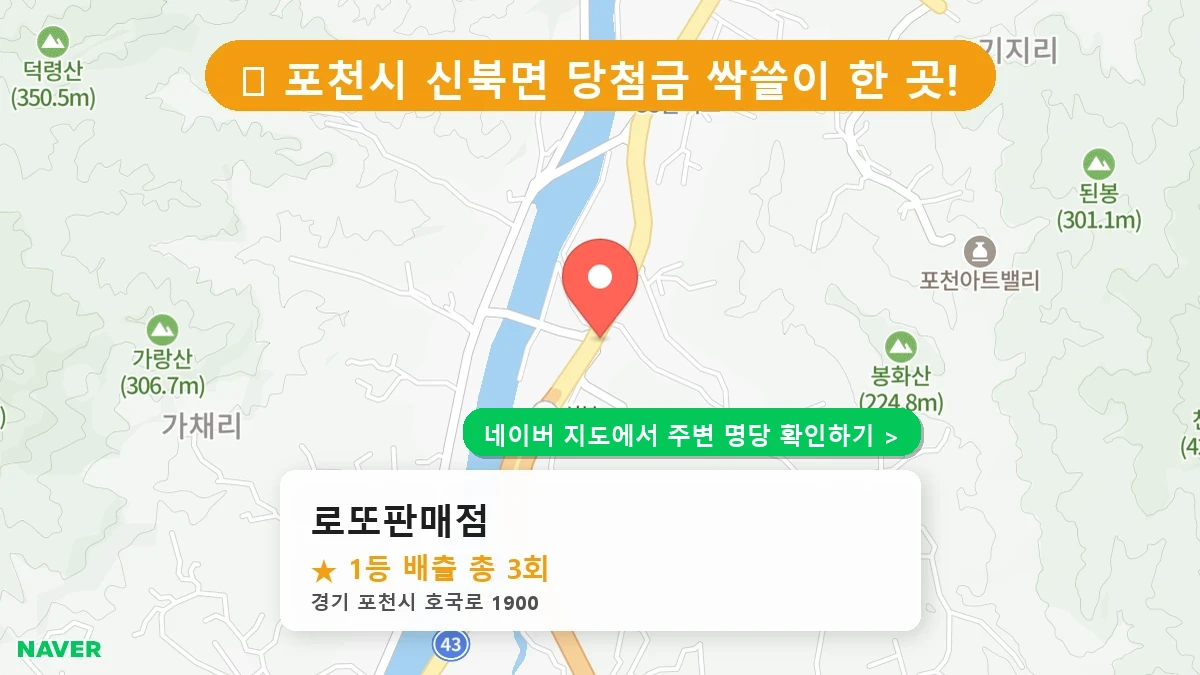 로또판매점 네이버 지도