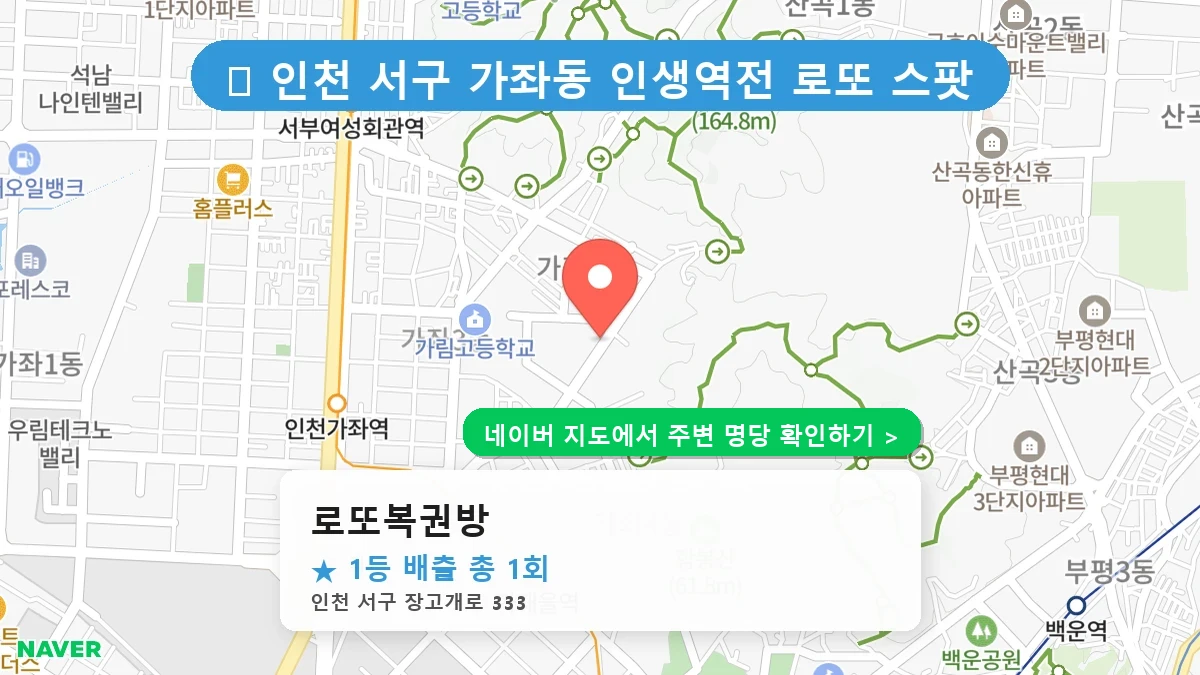 로또복권방 네이버 지도