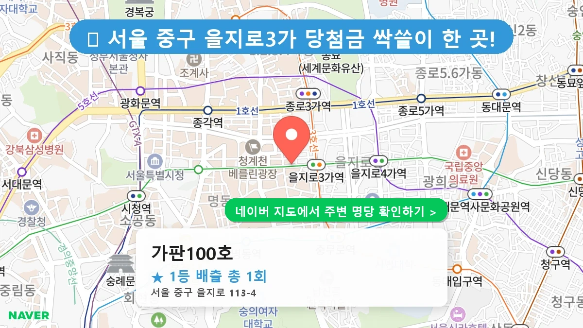 가판100호 네이버 지도