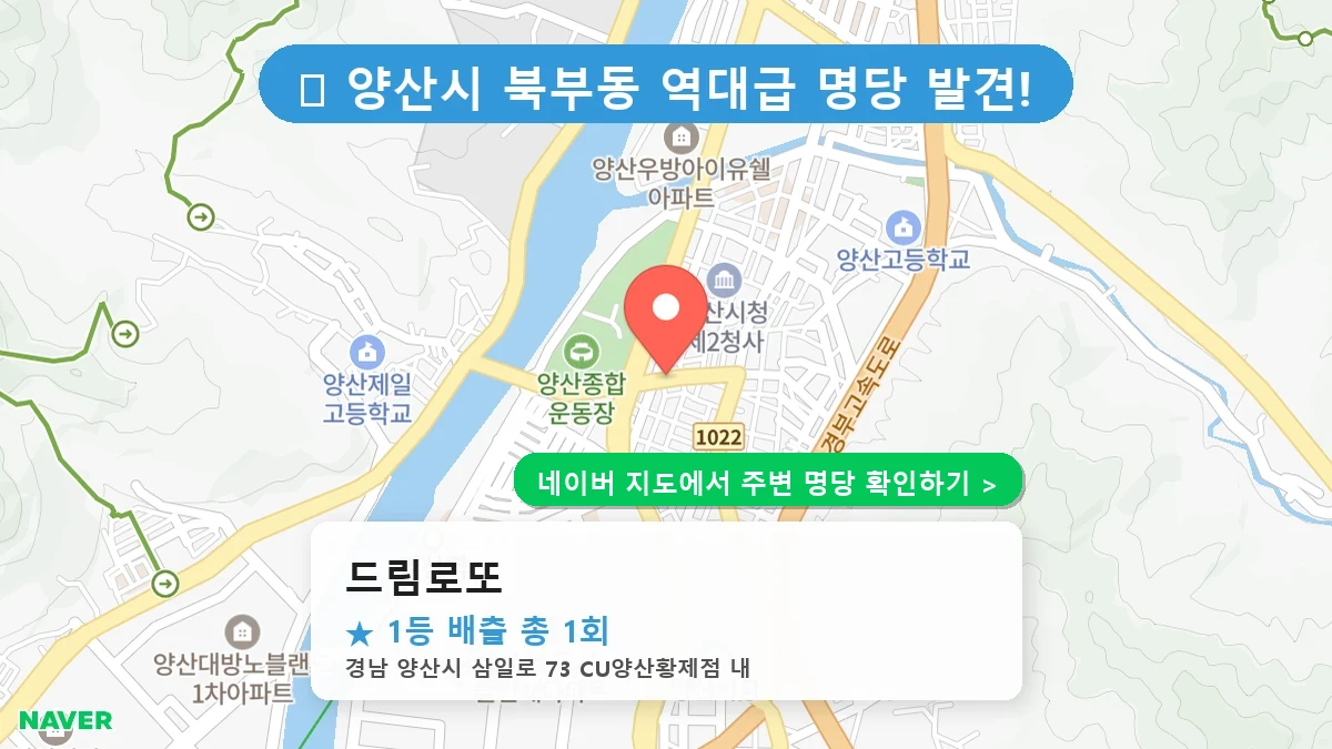 드림로또 네이버 지도