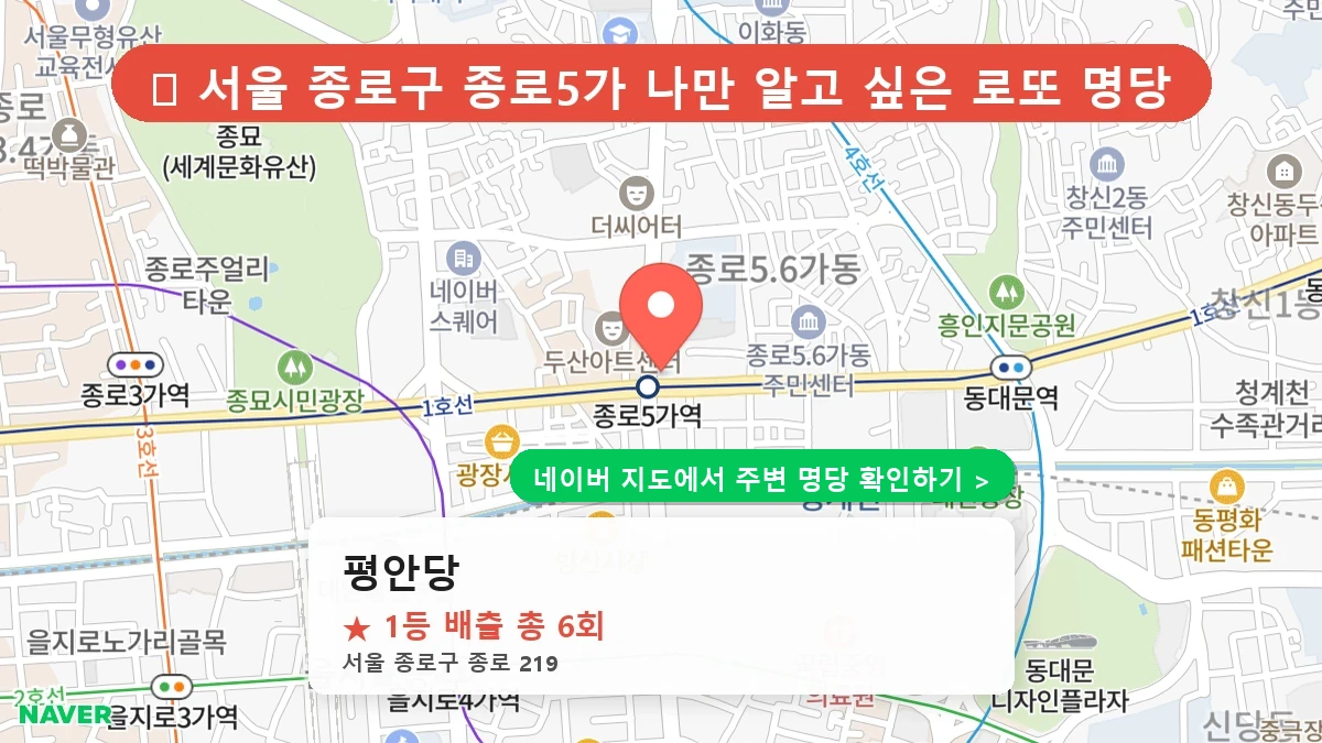 평안당 네이버 지도