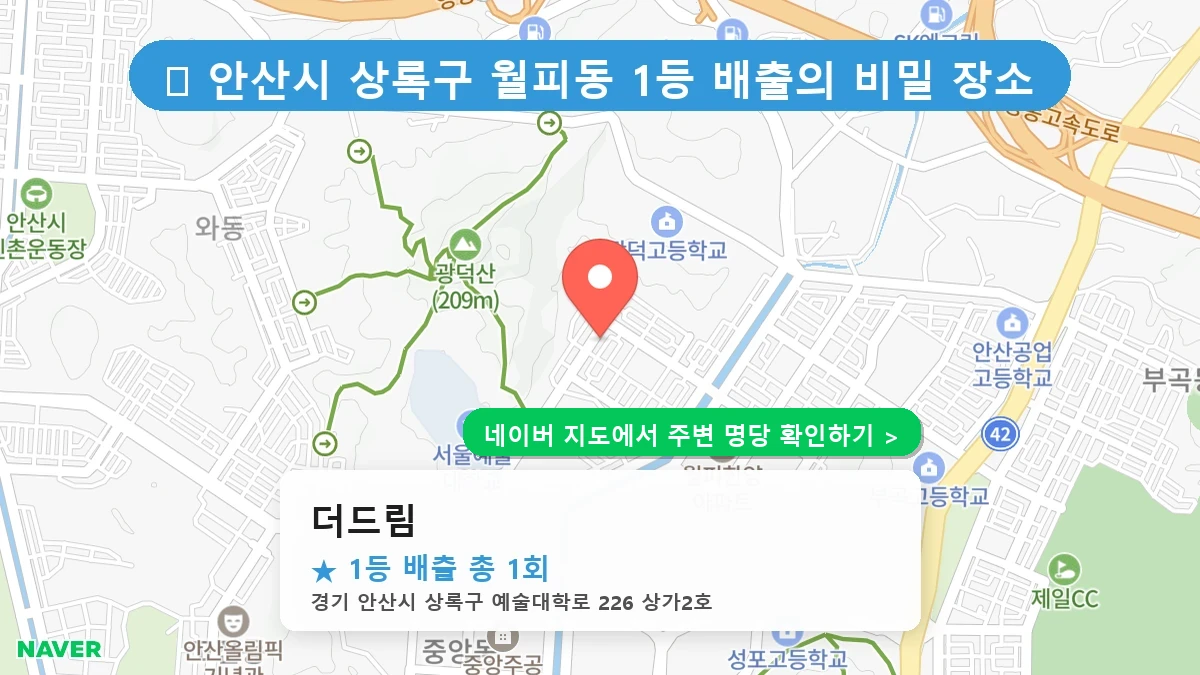 더드림 네이버 지도