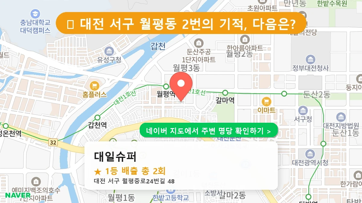 대일슈퍼 네이버 지도
