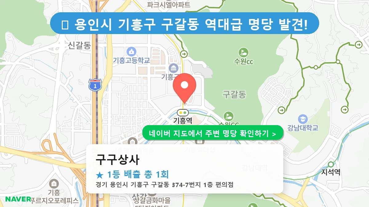 구구상사 네이버 지도
