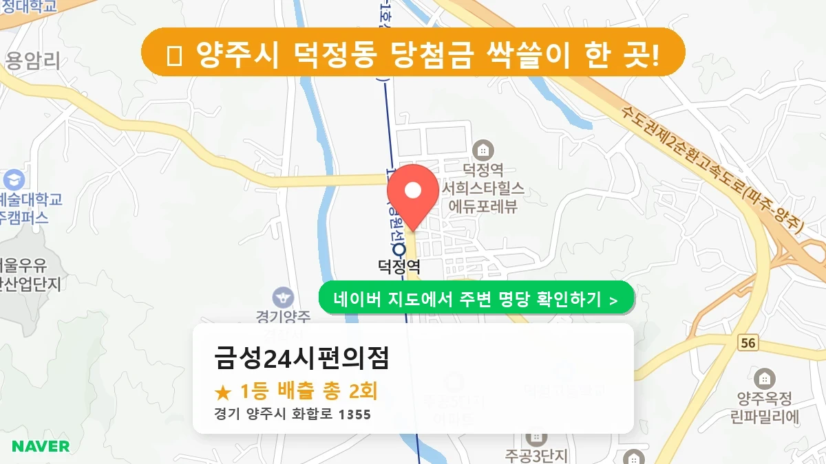 금성24시편의점 네이버 지도