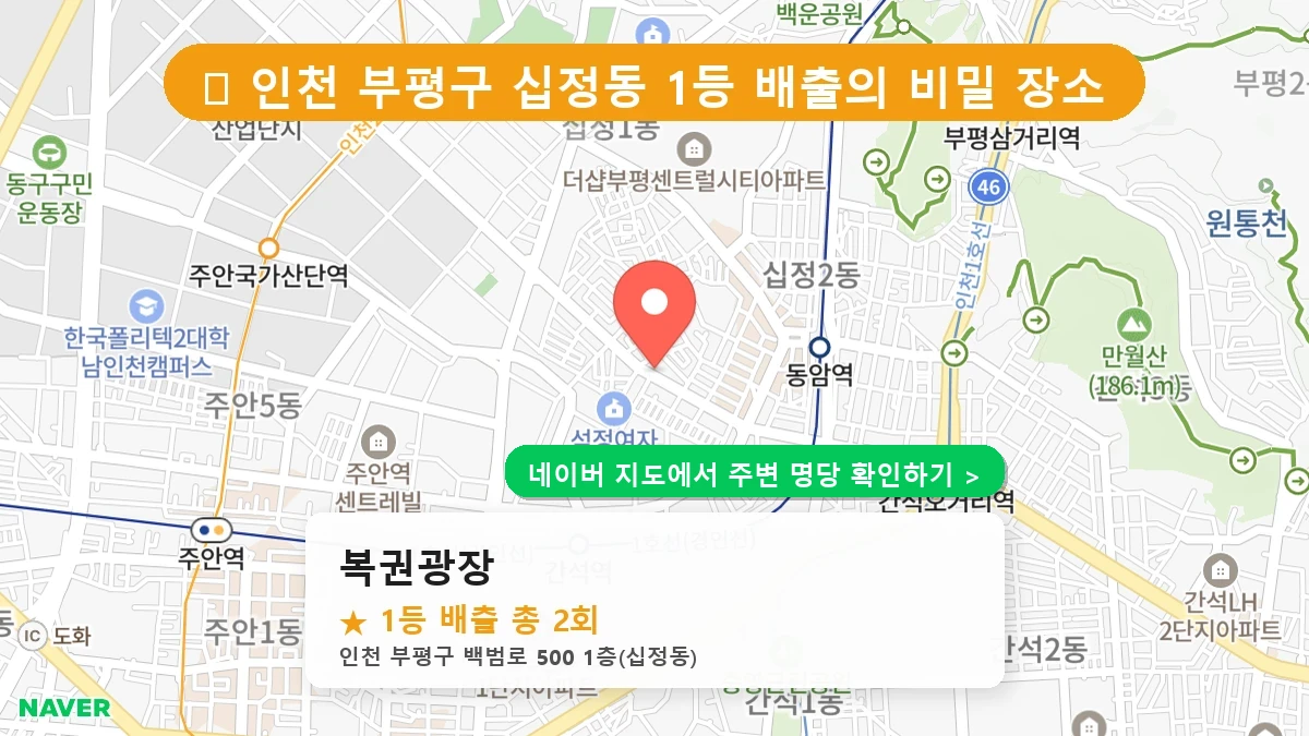 복권광장 네이버 지도