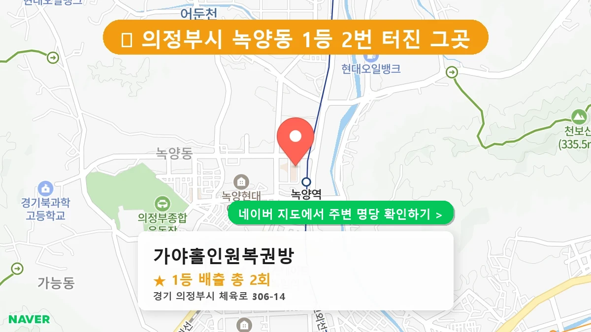 가야홀인원복권방 네이버 지도