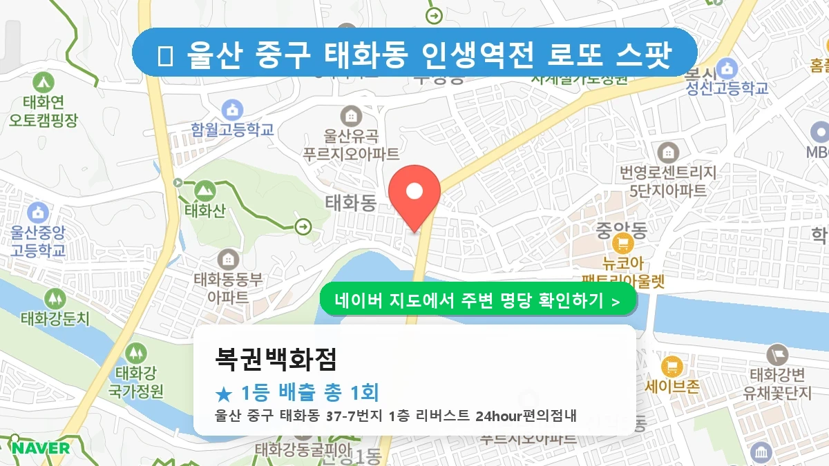 복권백화점 네이버 지도