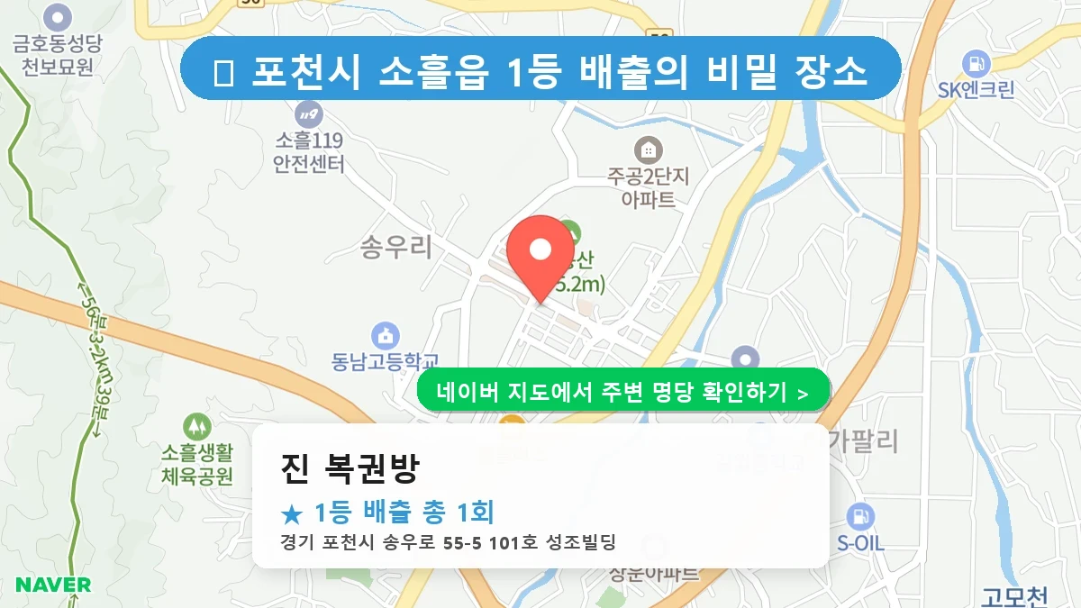 진 복권방 네이버 지도