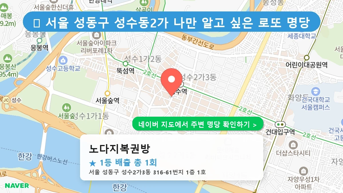 노다지복권방 네이버 지도